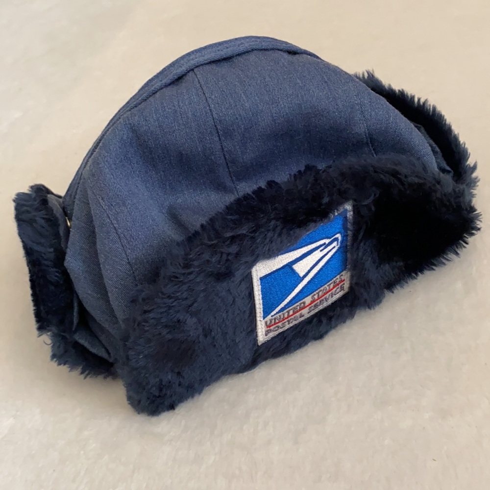 {VTG} Bayly, Inc. | United States Postal Service USPS Fur Trapper Winter Hat (L)